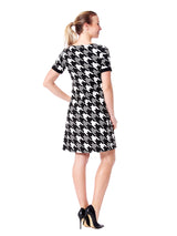Oxford Houndstooth Dress